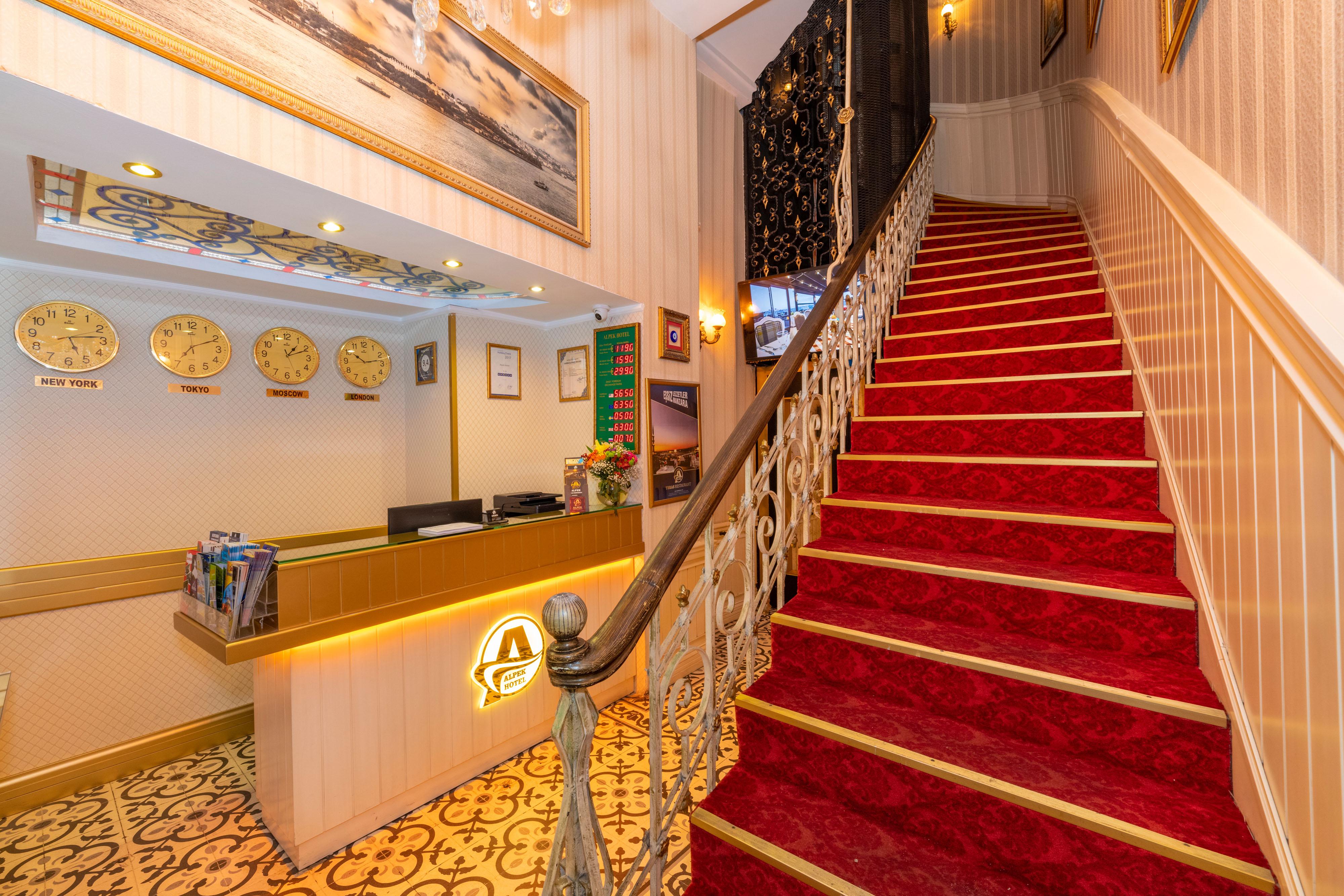 Alpek Hotel Istanbul Bagian luar foto