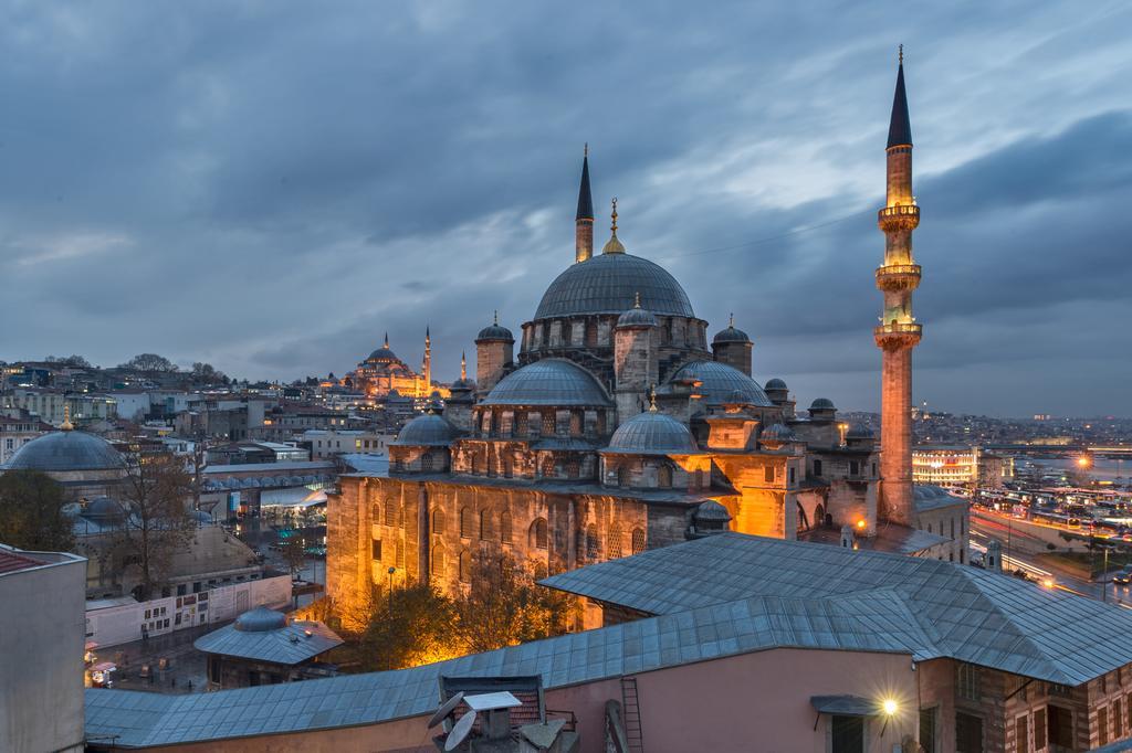 Alpek Hotel Istanbul Bagian luar foto